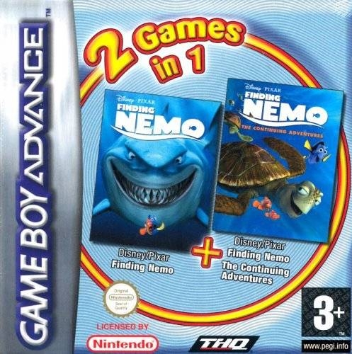 2 Games in 1: Finding Nemo & Finding Nemo: The Continuing Adventures