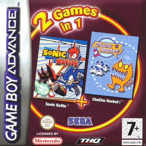2 Games in 1: Sonic Battle & ChuChu Rocket!