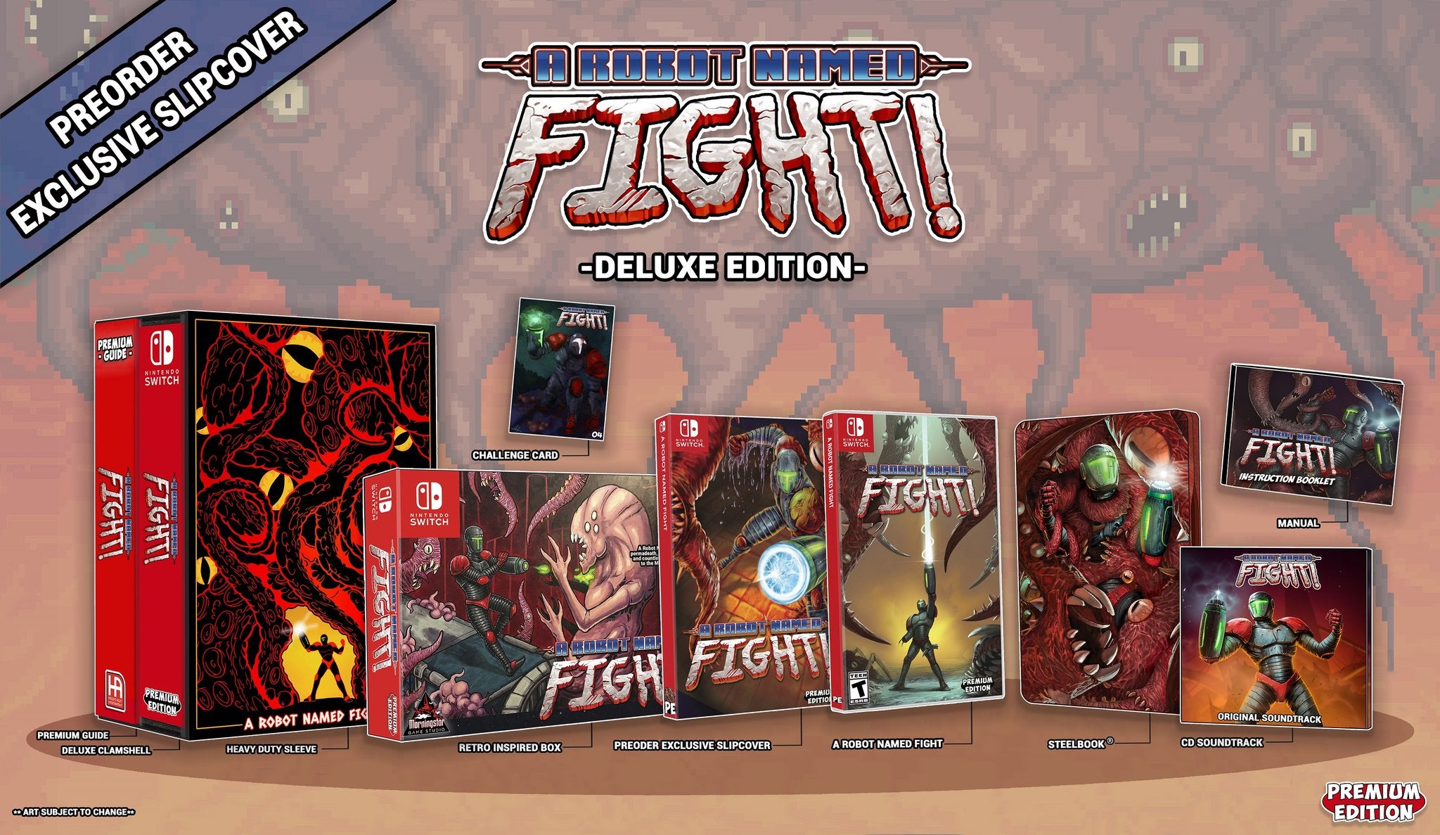 A Robot Named Fight! [Premium Edition Games #4] [Deluxe Edition]