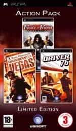 Action Pack: Prince of Persia: Rival Swords / Tom Clancy's Rainbow Six Vegas / Driver 76