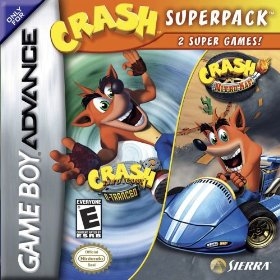 Crash Superpack: Crash Bandicoot 2: N-Tranced / Crash Nitro Kart