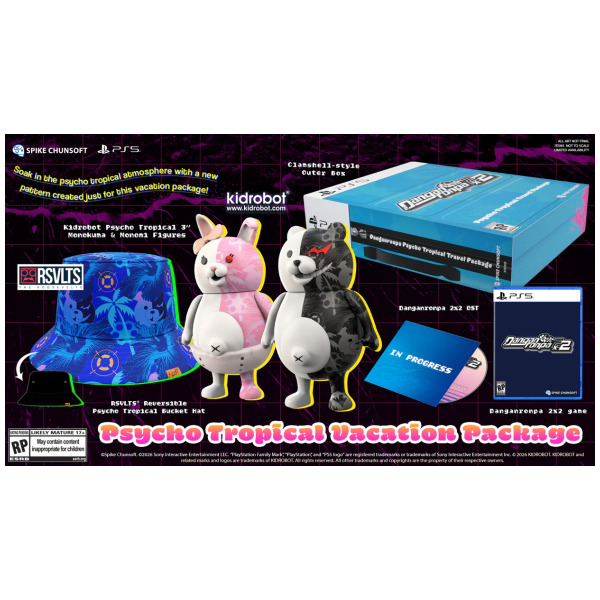 Danganronpa 2x2 Psycho Tropical Vacation Package Edition