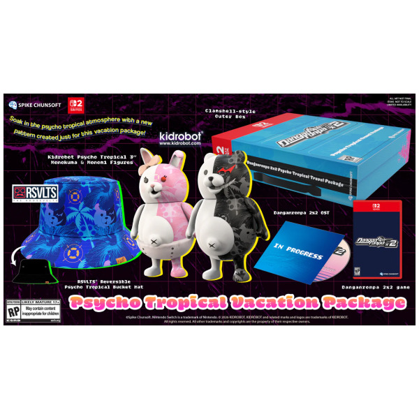 Danganronpa 2x2 Psycho Tropical Vacation Package Edition