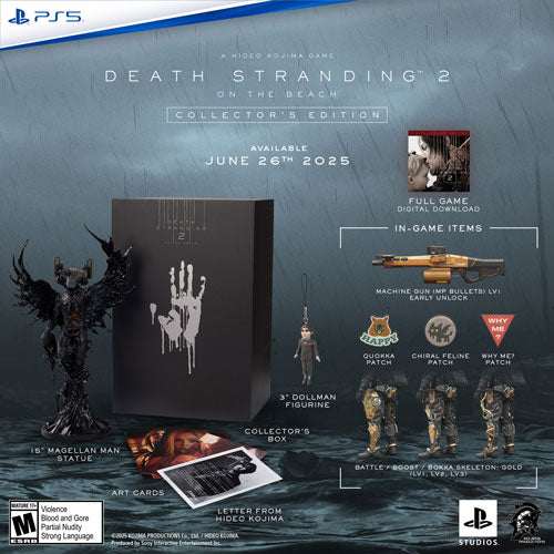 Death Stranding 2: On The Beach Collector's Edition - PlayStation 5 (ONLY SHIPS IN CANADA & USA)