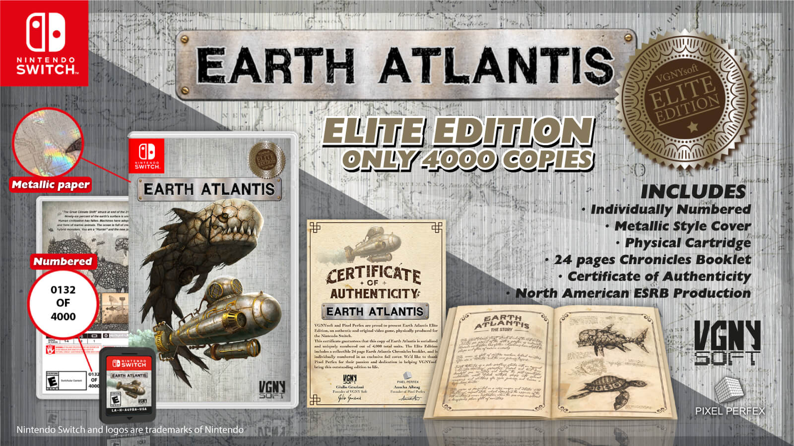 Earth Atlantis [Elite Edition] - SWITCH [VGNY SOFT]
