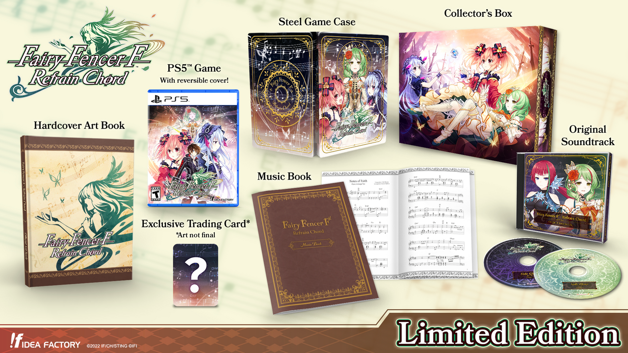 Fairy Fencer F: Refrain Chord [Limited Edition] - PlayStation 5 [SHIPS FOR FREE]