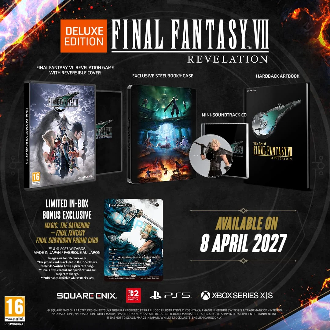 Final Fantasy VII Revelation Deluxe Edition