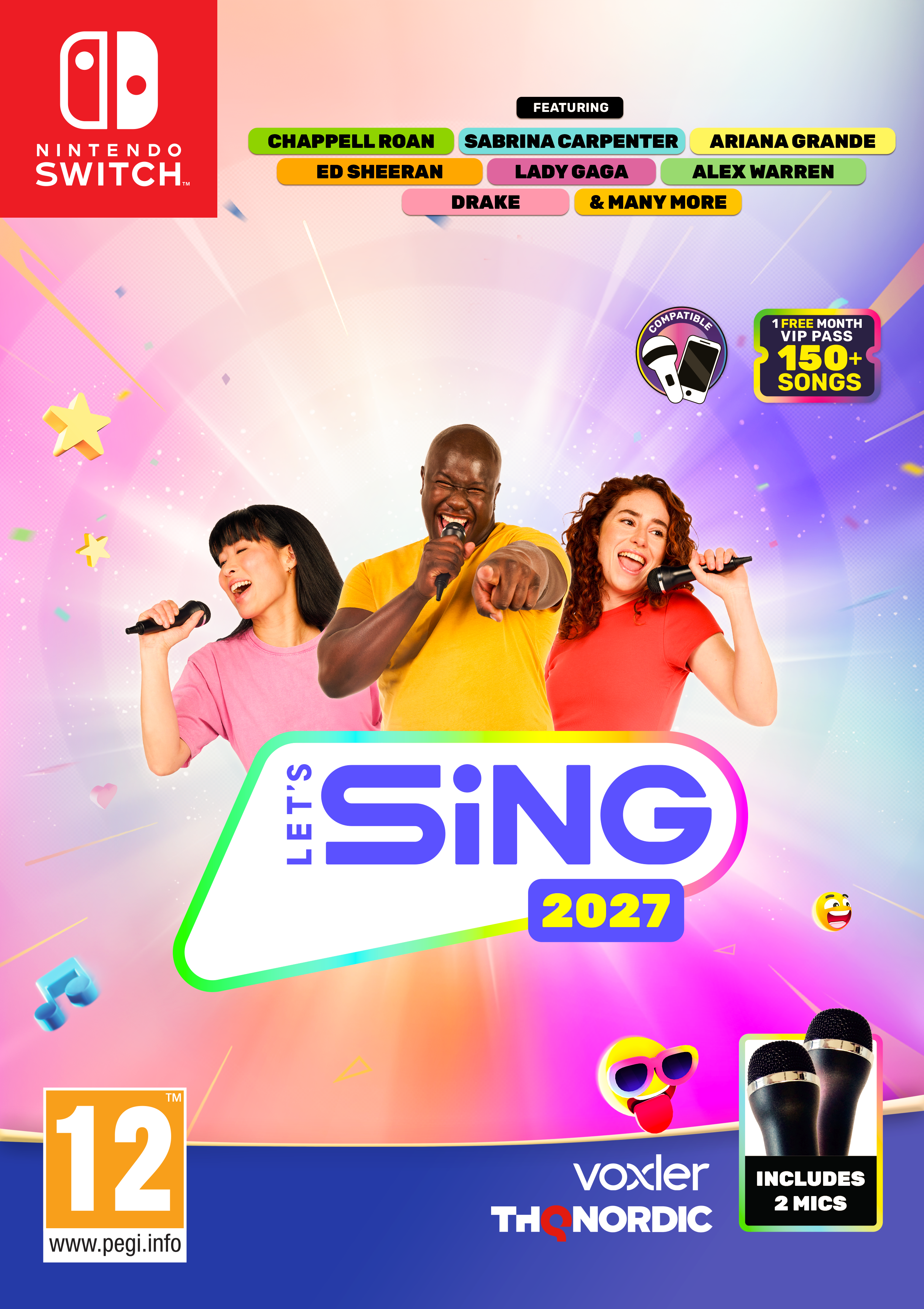 Lets Sing 2027 + 2 Micros