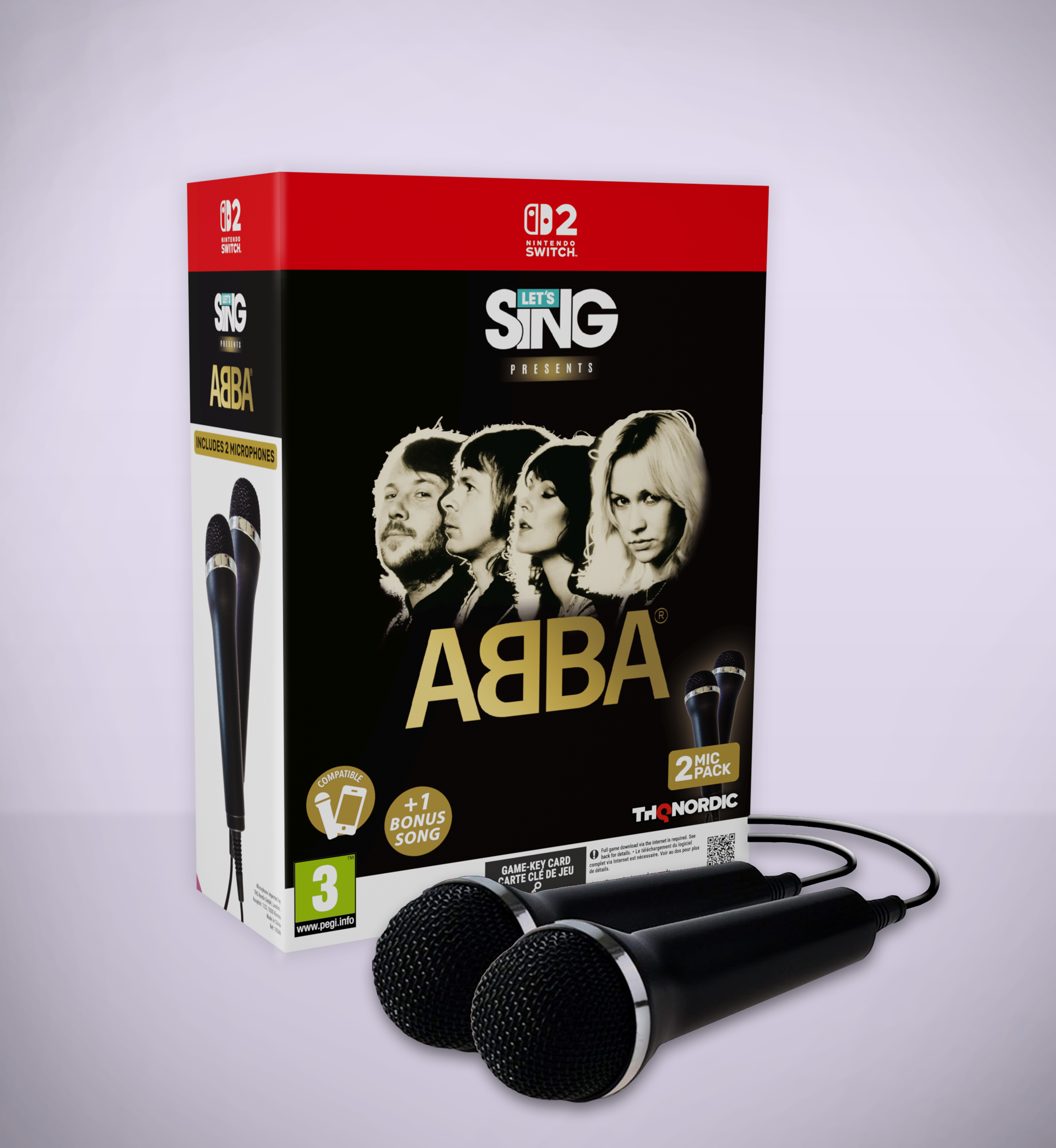 Lets Sing ABBA + 2 Micros