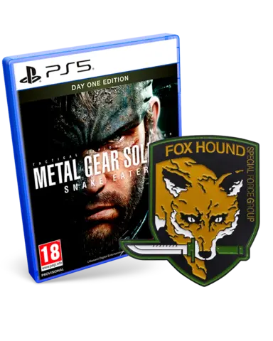 Metal Gear Solid Delta Snake Eater + Insignia Foxhound Edición Limitada