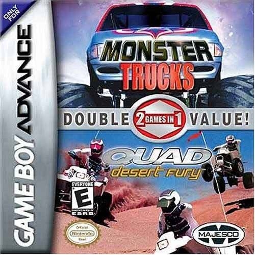 Monster Trucks / Quad Desert Fury Double Value!