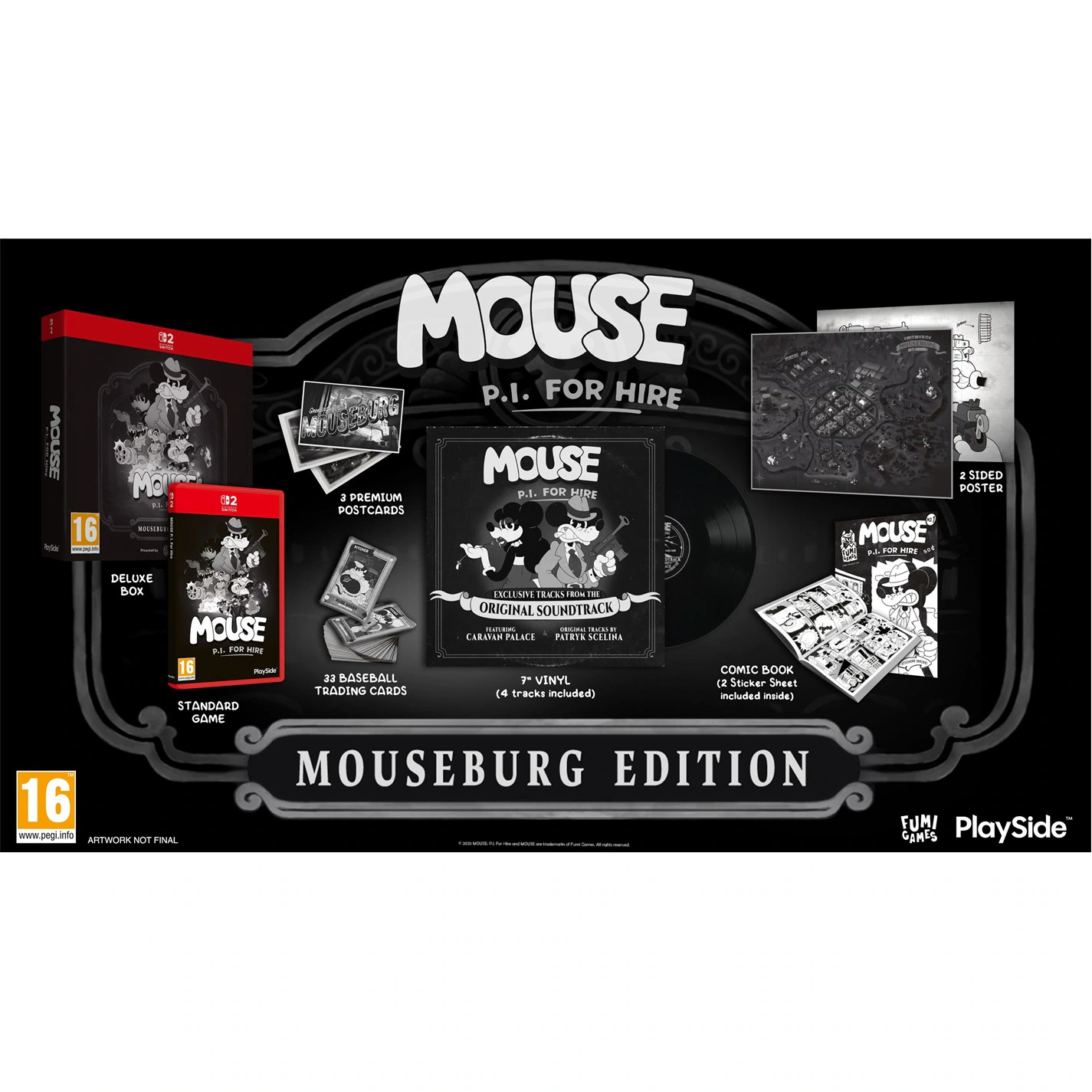MOUSE PI For Hire Mouseburg Edition
