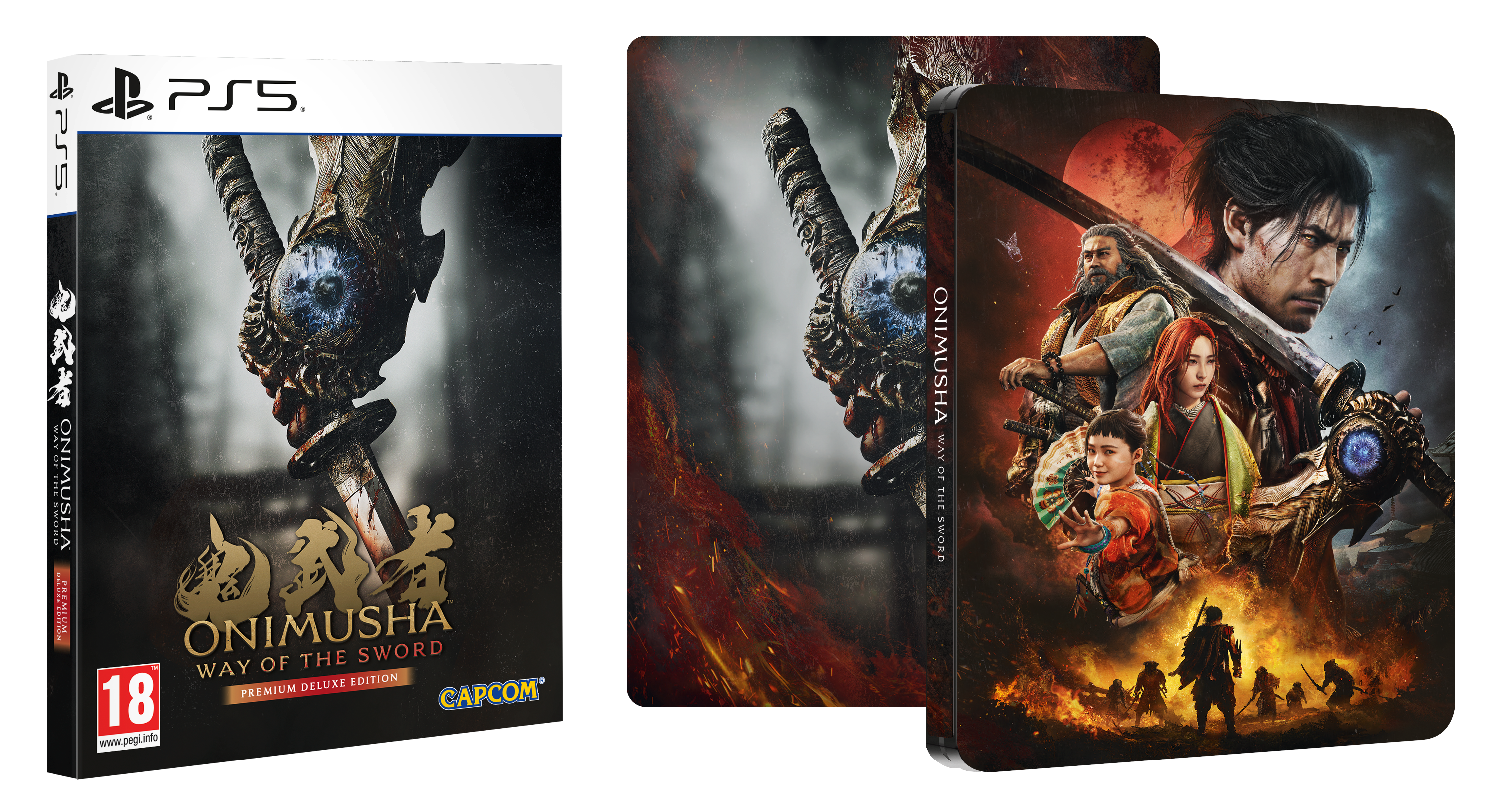 Onimusha Way of the Sword Premium Deluxe Steelbook Edition