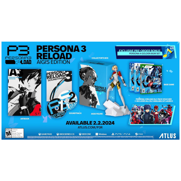 Persona 3 Reload Collectors Edition