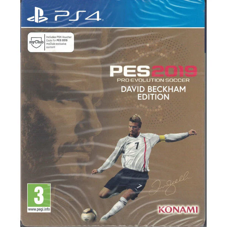 PES Pro Evolution Soccer 2019 - David Beckham Edition SteelBook