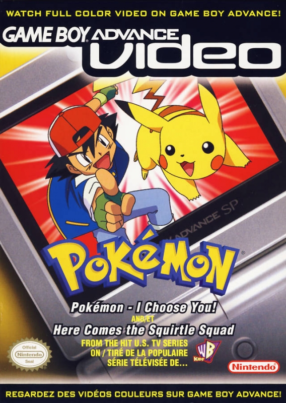 Pokémon I Choose You / Squirtle Squad Game Boy Advance Video