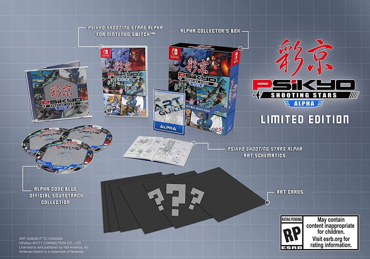 Psikyo Shooting Stars ALPHA Limited Edition