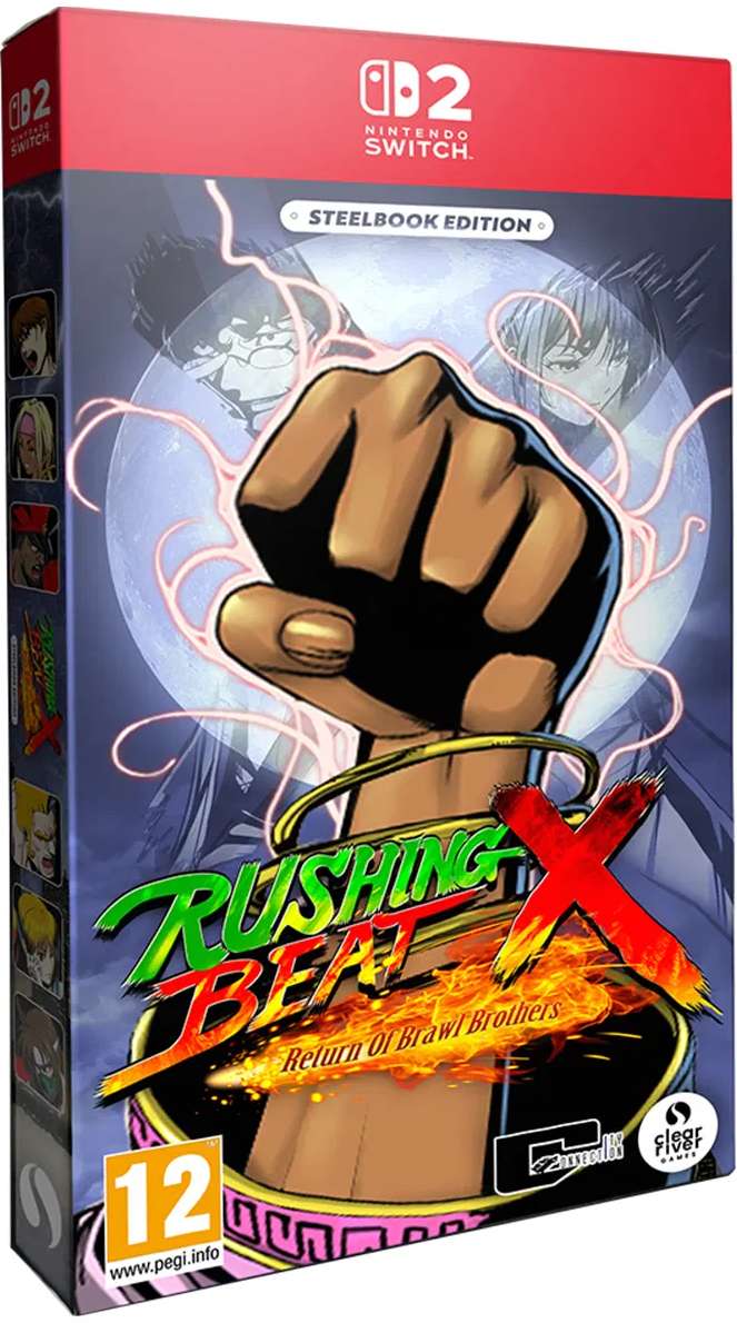 Rushing Beat X Return of the Brawl B Steelbook Edition