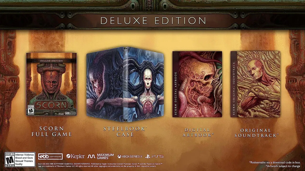 Scorn Deluxe Edition + Steelbook
