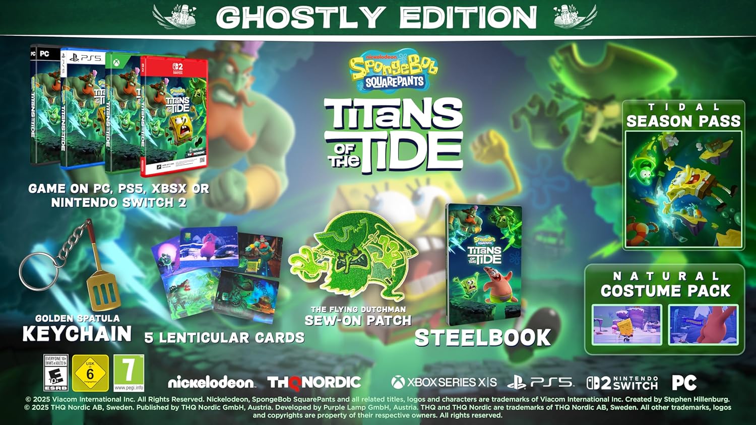 SpongeBob SquarePants: Titans of the Tide [Ghostly Edition]