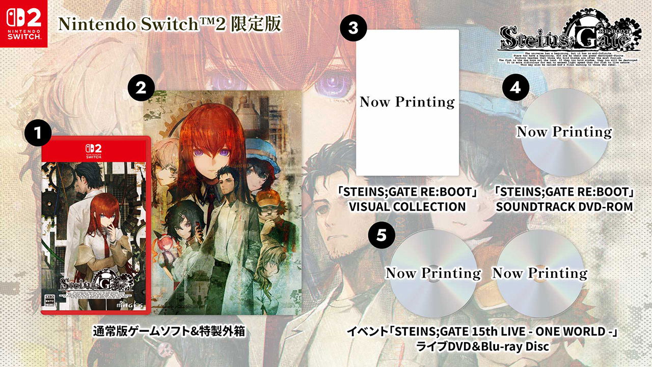 Steins;Gate Re:Boot [Limited Edition]