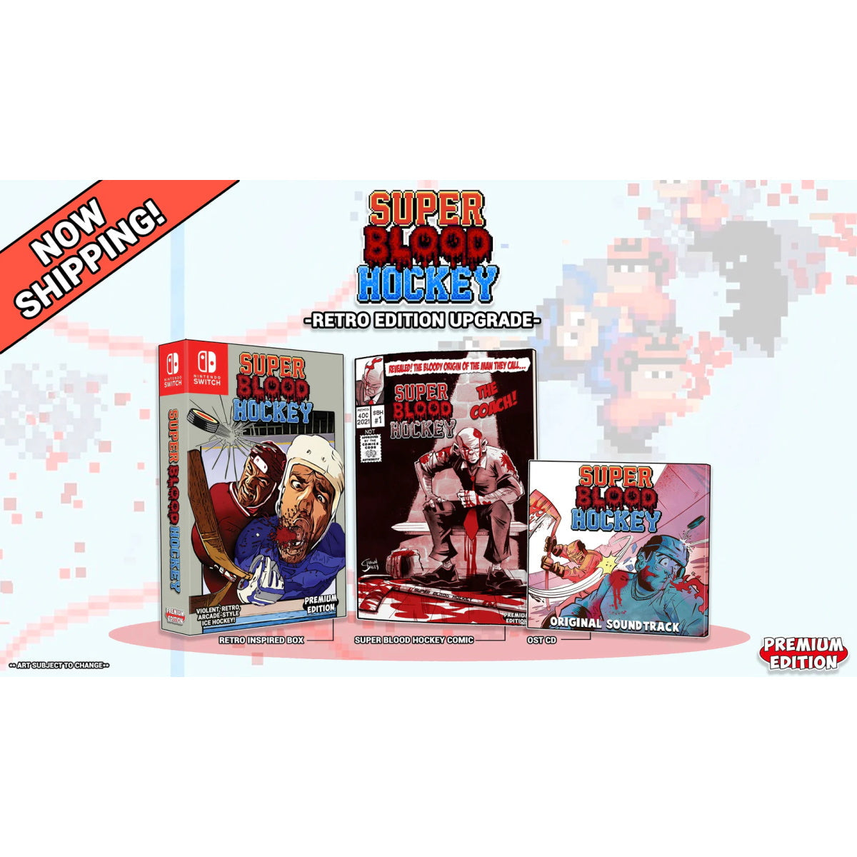 SUPER BLOOD HOCKEY [RETRO EDITION] [PREMIUM EDITION GAMES #1]