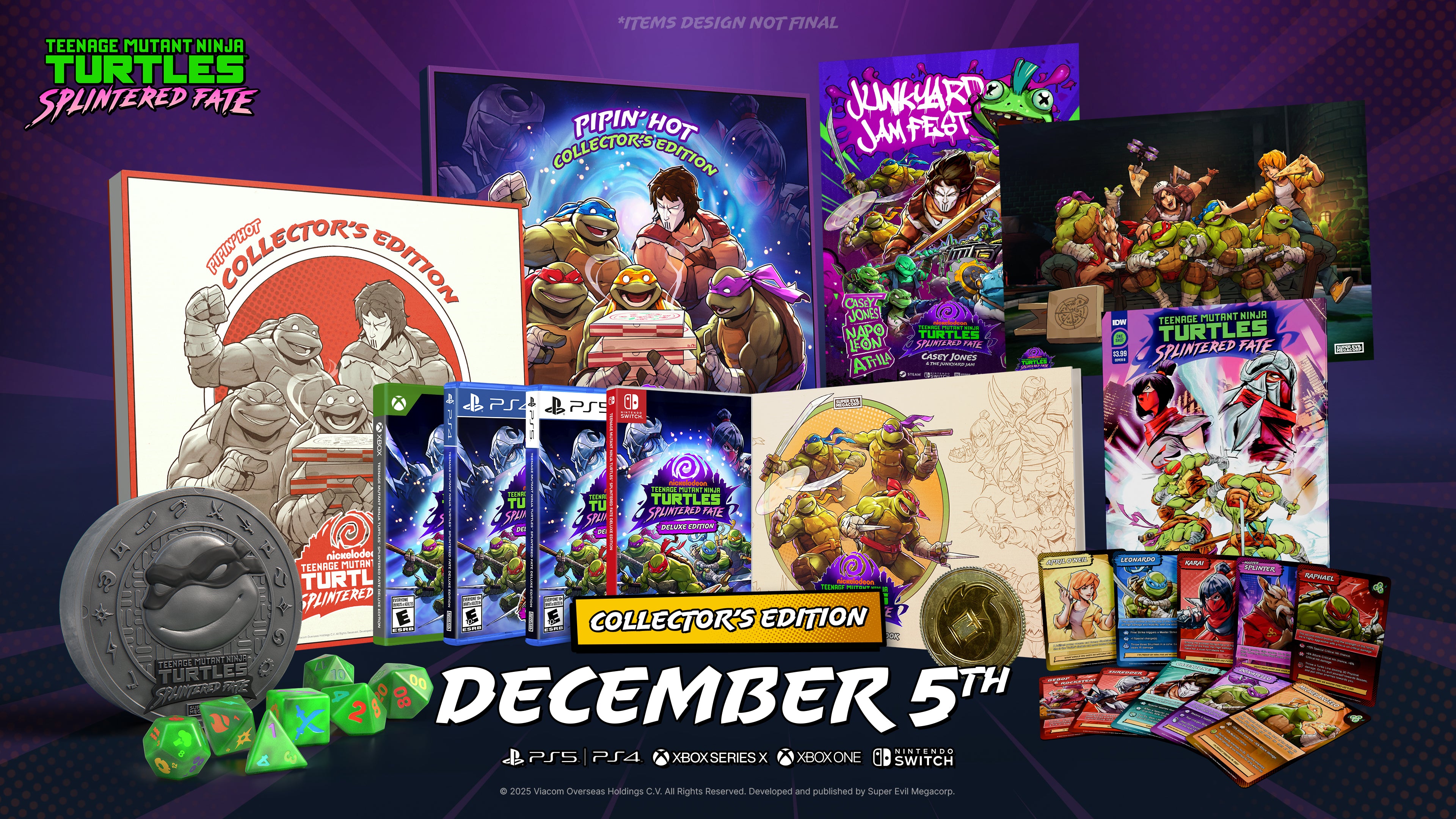 Teenage Mutant Ninja Turtles: Splintered Fate Pipin’ Hot Collector's Edition Switch