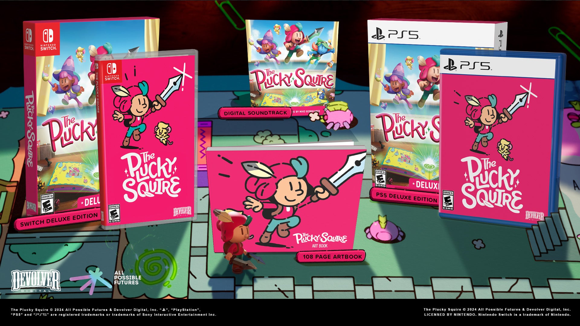The Plucky Squire Deluxe Edition