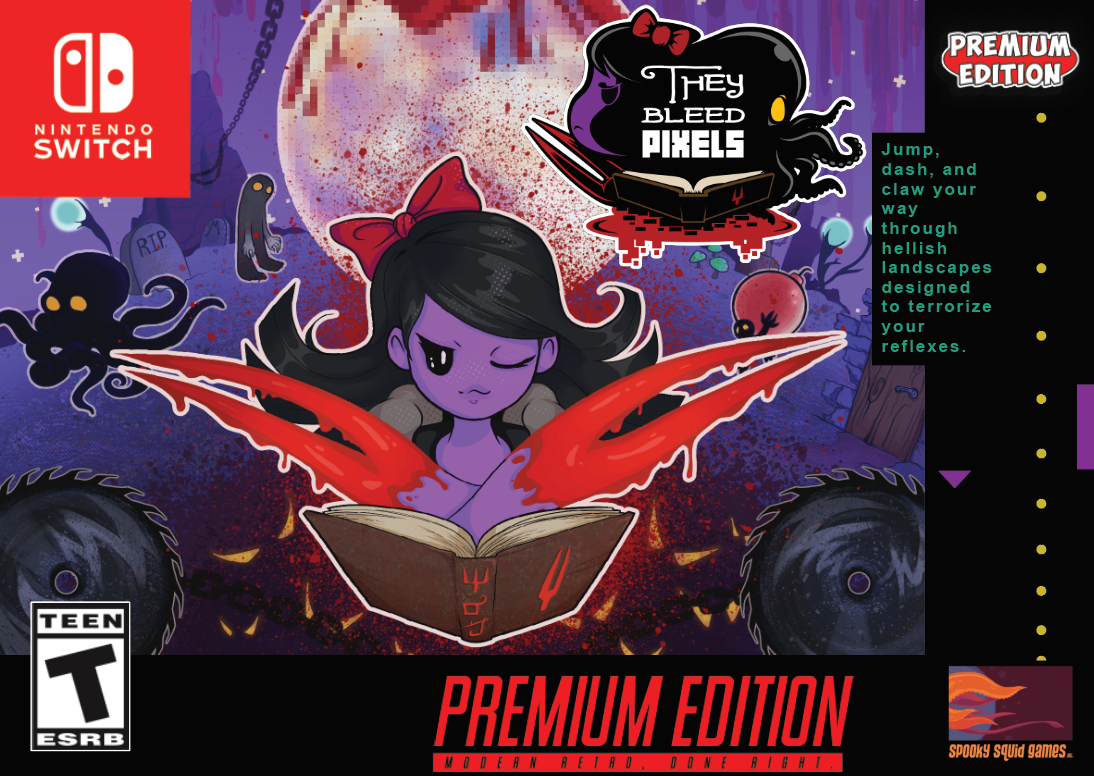 THEY BLEED PIXELS [RETRO EDITION] [PREMIUM EDITION GAMES SERIES 5]