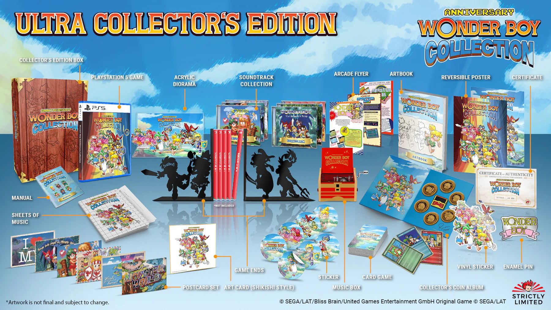 Wonder Boy Anniversary Collection [Ultra Collector's Edition]